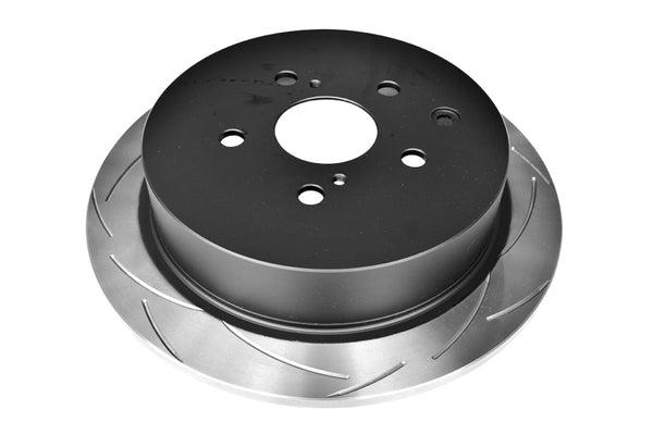 DBA Street Series T2 Slotted Solid Rear Rotor — Toyota Kluger (GSU50/GSU55) 2014–2016