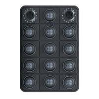 Link CAN Keypad, 15 Button with 2 Rotary Encoders (101-0330), view 2