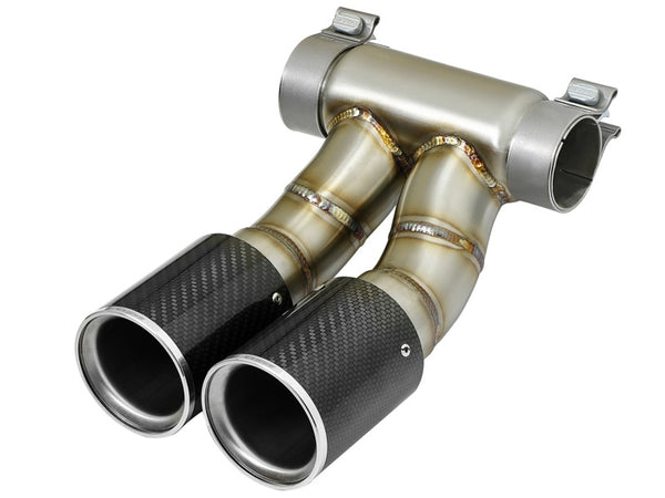 aFe Power Carbon Fiber Exhaust Tip Upgrade, Porsche Boxster / Cayman (981)