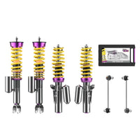 KW Coilover Kit V3 4 Convertible with PASM Must Deactivate PASM — Porsche 911 (997) — KW performance part