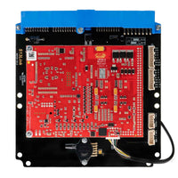 Link G4X NS13X Plug-In ECU, Nissan Silvia S13 and 180SX CA18DET, S14 SR20DET, 76-Pin, top view of the circuit board