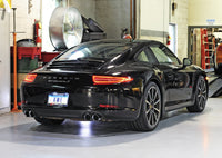 AWE Tuning SwitchPath Exhaust for PSE Cars Chrome Silver Tips — Porsche 911 (991) — AWE Tuning performance part