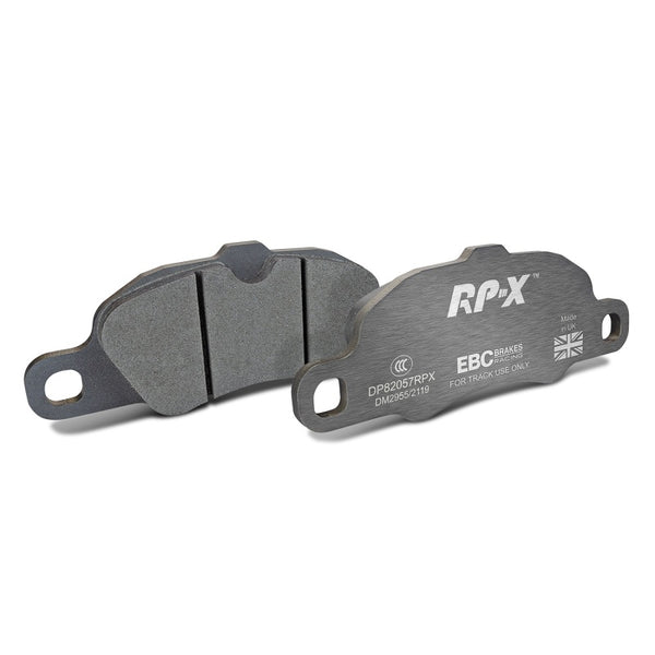 EBC Racing 2 3.6L Cast Iron Rotor Only RP-X Brake Pads, Front, Porsche 911 (997)