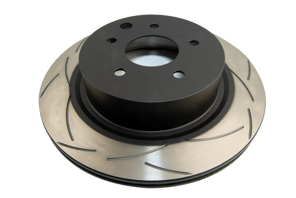 DBA Street T2 Slotted Hub-Type Rotor Rear Nissan 350Z Elgrand