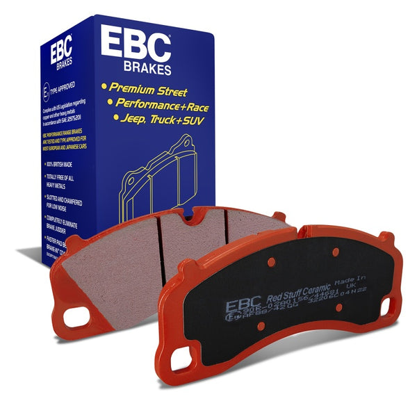 EBC 3.0TT Cast Iron Rotor Only Redstuff Brake Pads, Front, Porsche 911 (991/992)