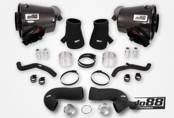 do88 Induction System with 80mm Outlet & Inlet Hoses, Porsche 911 Turbo (992)