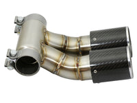 aFe Power Carbon Fiber Exhaust Tip Upgrade — Porsche Boxster / Cayman (981) — aFe performance part