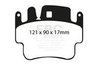 EBC 3.4 2 Iron Rotor Redstuff Frt Brake Pad Check EBC Fit Guide — Porsche 911 (996) — EBC performance part