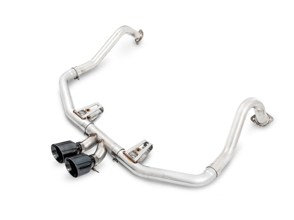AWE Tuning Track Edition Exhaust - Diamond Black Tips, Porsche Boxster / Cayman (718)