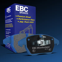 EBC Bluestuff Brake Pads, Front — Porsche Boxster (986) — EBC performance part