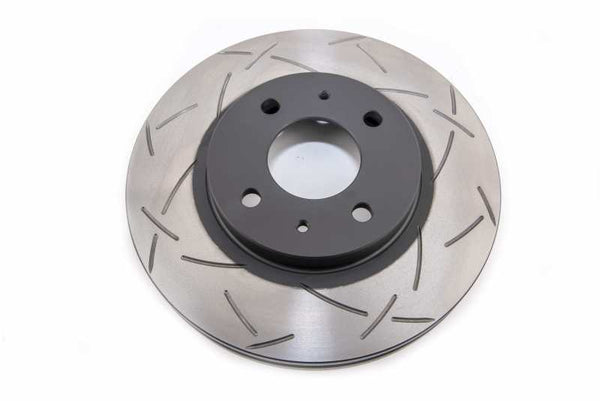DBA Street T2 Slotted Rear Rotor — Mazda CX-7 2007+