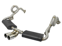 aFe MACHForce-Xp 2in 304 SS Cat-Back Exhaust with Polished Tips 2.7L 3.4L — Porsche Boxster / Cayman (981) — aFe performance part