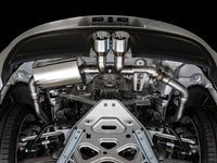 AWE Tuning SwitchPath Exhaust PSE Only - Chrome Silver Tips — Porsche Boxster / Cayman (718) — AWE Tuning performance part