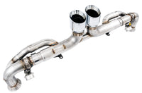 AWE Tuning RS SwitchPath Exhaust - Chrome Silver Tips — Porsche 911 GT3 (991) — AWE Tuning performance part