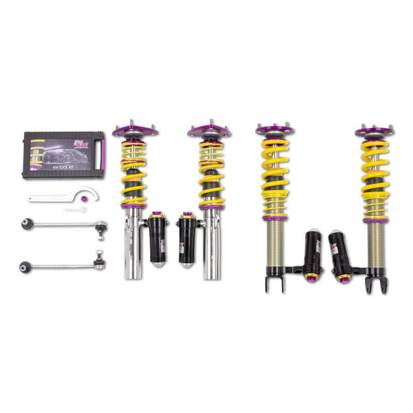 KW 4 Clubsport Coilover Kit 3-Way, Porsche 911 Carrera/Turbo (997)