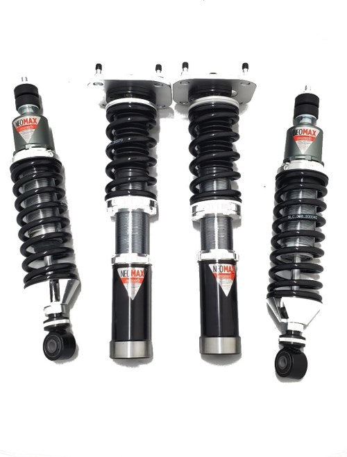 Silver's NEOMAX Coilovers, True Rear — Mazda RX-7 (FB3S) 1979–1985