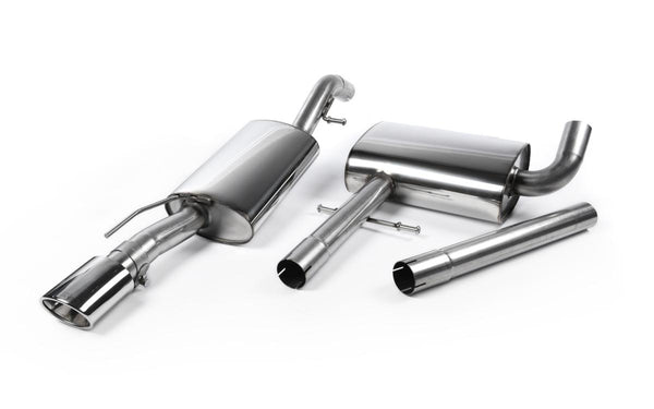 Milltek Cat-Back Exhaust, Resonated, Cerakote Finish — Volkswagen Corrado 1988–1991