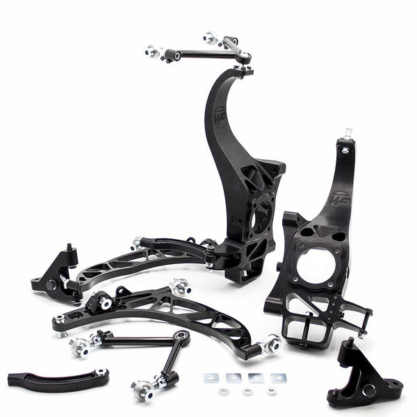 Wisefab Front Suspension Drop Knuckle Kit, Nissan R35 GT-R (WF452)