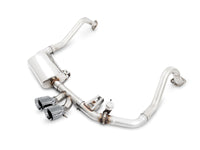 AWE Tuning SwitchPath Exhaust PSE Only - Chrome Silver Tips — Porsche Boxster / Cayman (718) — AWE Tuning performance part