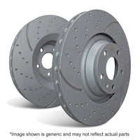 EBC 2.5L with Cast Iron Rotor GD Sport Rotors, Front — Porsche Boxster (986) — EBC performance part