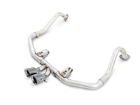 AWE Tuning Track Edition Exhaust - Chrome Silver Tips — Porsche Boxster / Cayman (718) — AWE Tuning performance part