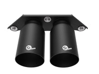 aFe Power Mach Force Xp 4in 304 SS Bolt-On Exhaust Tips Satin Black 3.8L 4.0L — Porsche 911 GT3 (991) — aFe performance part