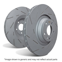EBC 2.5 USR Slotted Rotors, Rear — Porsche Boxster (986) — EBC performance part