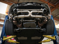 aFe MACHForce XP H6-3.8L SS-304 Cat-Back Exhaust with Carbon Fiber Tips — Porsche 911 (991) — aFe performance part