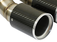 aFe Power Carbon Fiber Exhaust Tip Upgrade — Porsche Boxster / Cayman (981) — aFe performance part