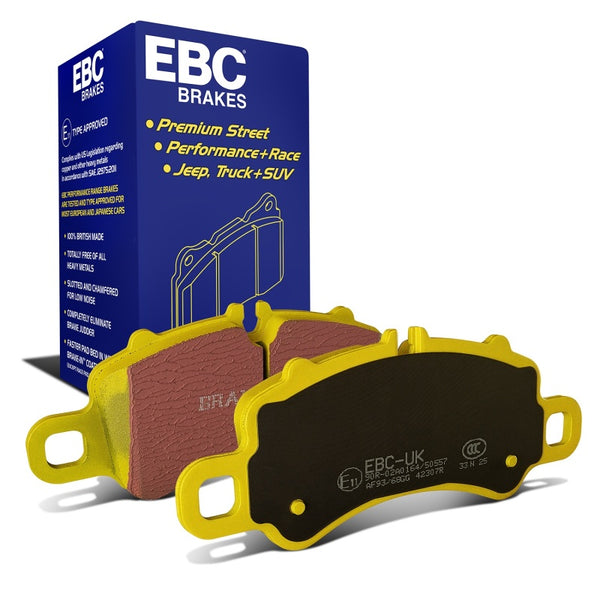 EBC Iron Rotors Only 2.5L Yellowstuff Brake Pads, Front, Porsche Boxster Turbo (718)