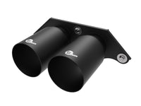 aFe Power Mach Force Xp 4in 304 SS Bolt-On Exhaust Tips Satin Black 3.8L 4.0L — Porsche 911 GT3 (991) — aFe performance part