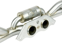 aFe Power MACHForce XP 304 Stainless Secondary Muffler Delete Pipe 3.8L 4.0L — Porsche 911 GT3 (991) — aFe performance part