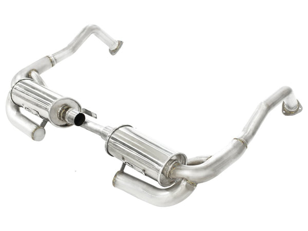 aFe MACHForce XP Exhaust Cat-Back 2in SS-304 Cat-Back Exhaust for H6, Porsche Boxster (987)