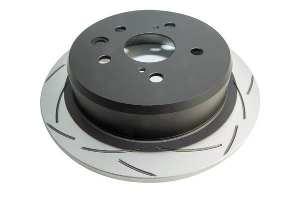 DBA Street Series T2 Slotted Solid Rear Rotor — Lexus IS250 / IS250C 2006–2012