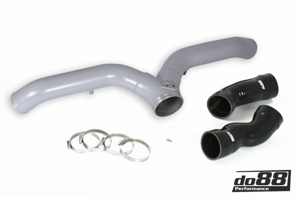 do88 Y-Pipe Silver for OEM Intercooler, Porsche 911 Turbo (997)