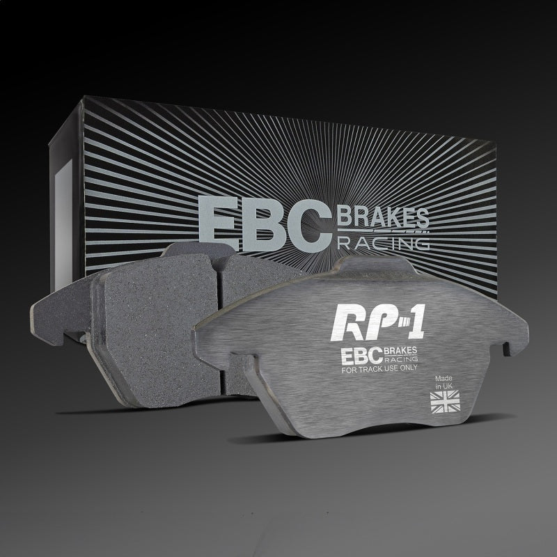 EBC Racing 3.8L Cast Iron Rotors Only RP-1 Race Brake Pads, Rear — Porsche 911 (991) — EBC performance part