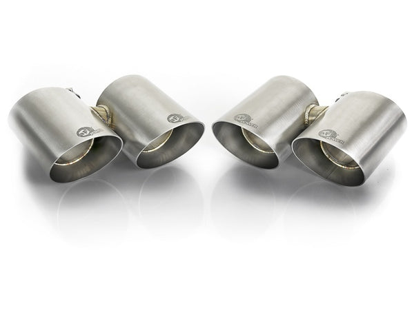 aFe MACH Force-Xp 304 SS OE Exhaust Tips Polished H6 3.8L, Porsche 911 (991)