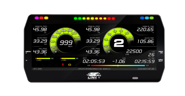 AiM MXT Strada 10 inch Digital Dash for Link ECUs, Street or Race Edition