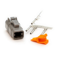 Link Deutsch DTM4 Plug Kit, Male Housing with Sockets (DTM4M)