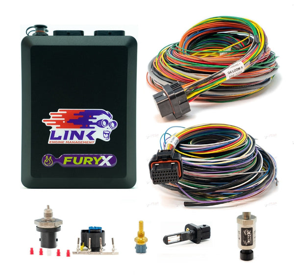 Link G4X FuryX Wire-In Bundle with Looms and Sensors (122-9800B)