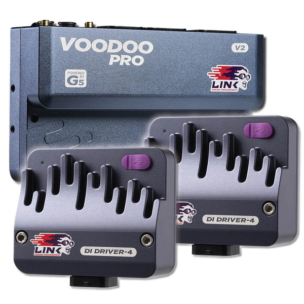 Link G5 Voodoo Pro + 2x DI Driver-4 Bundle (153-9200B)