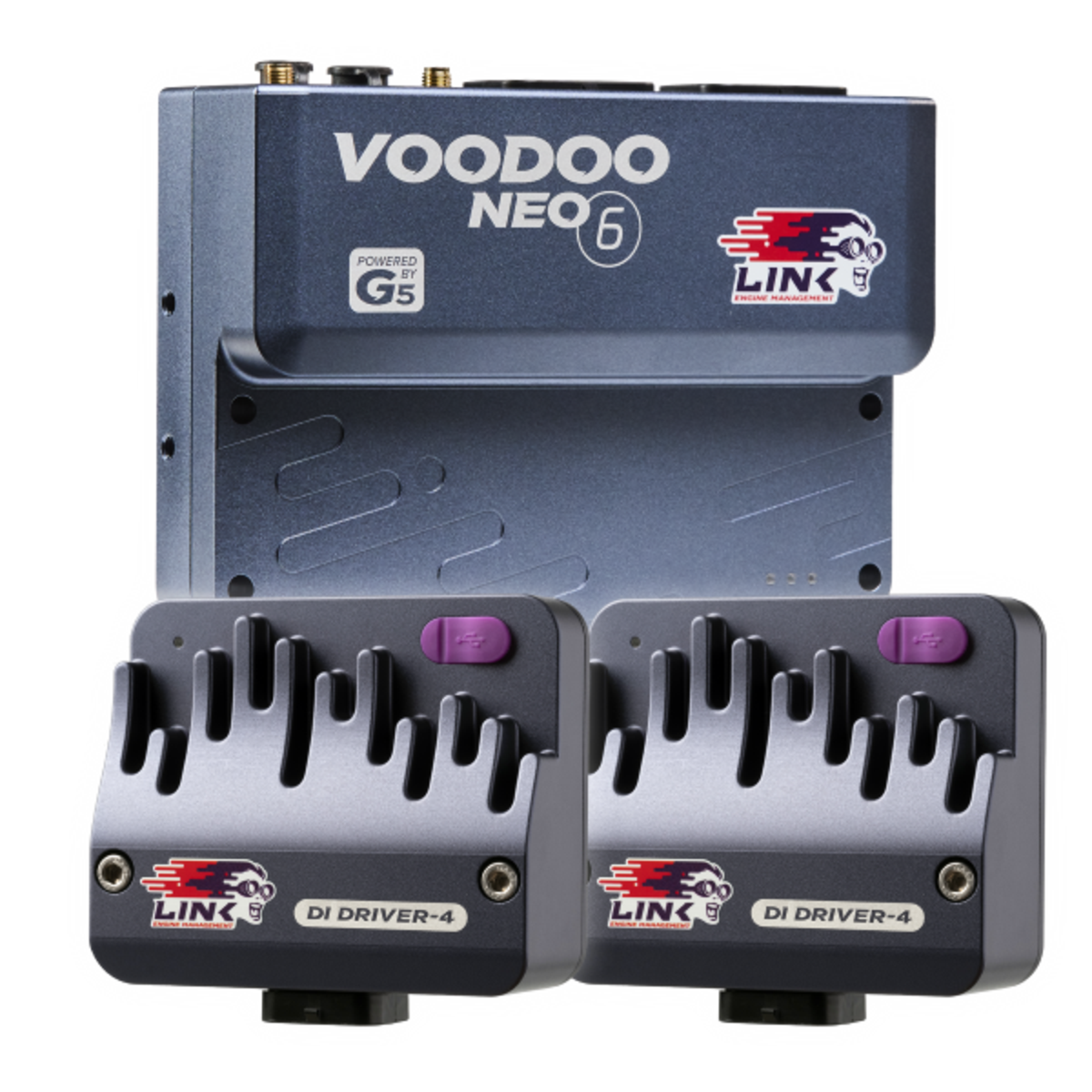 Link G5 Voodoo Neo 6 + 2x DI Driver-4 Bundle (156-9200B)