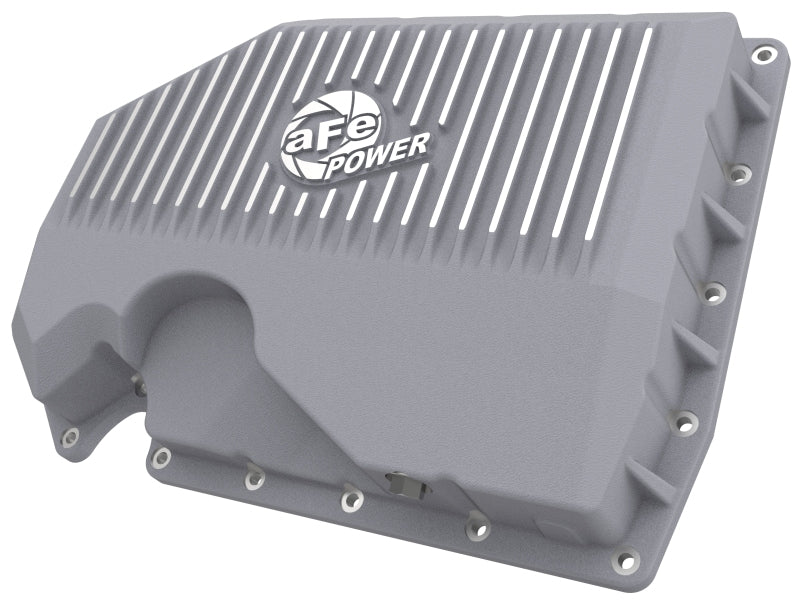 aFe Street Series Oil Pan Raw with Machined Fins — VW L4
