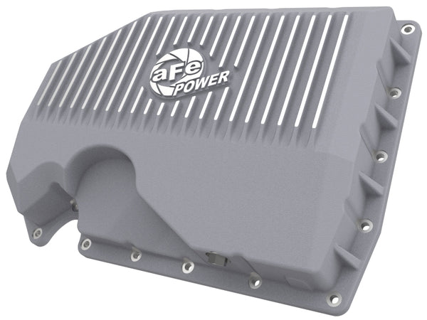 aFe Street Series Oil Pan Raw with Machined Fins — VW L4