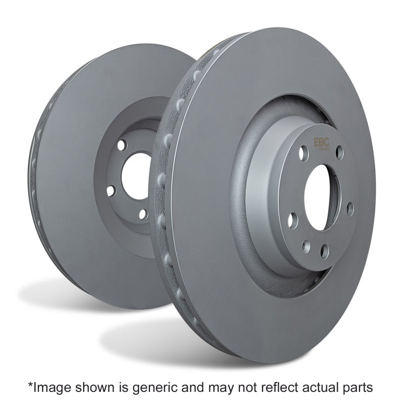 EBC Cast Iron Rotors only 2.5 Premium Rotors, Rear — Porsche Boxster (986) — EBC performance part