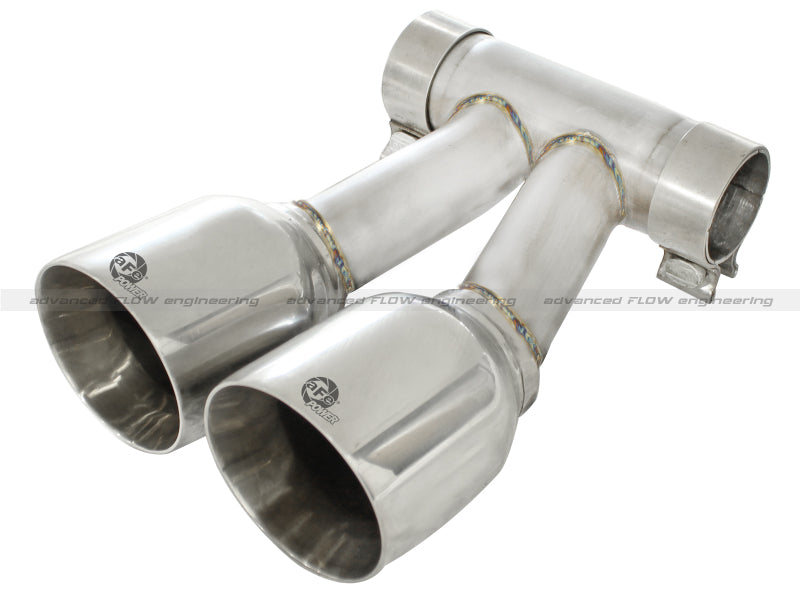 aFe Exhaust Tip Upgrade - H6 3.4L — Porsche Boxster (987) — aFe performance part