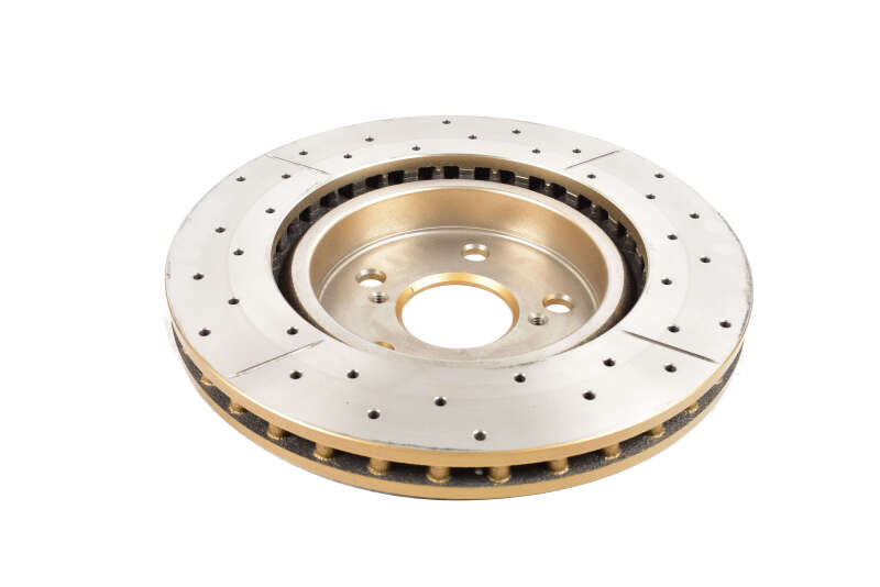 DBA Street Gold Cross-Drilled/Slotted Front Rotor Camry