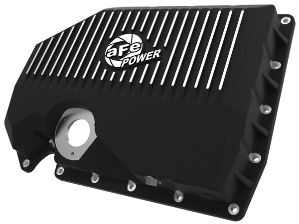 aFe Pro Series Oil Pan Black with Machined Fins — VW L4