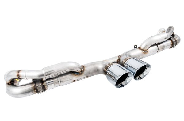 AWE Tuning RS SwitchPath Exhaust - Chrome Silver Tips, Porsche 911 GT3 (991)