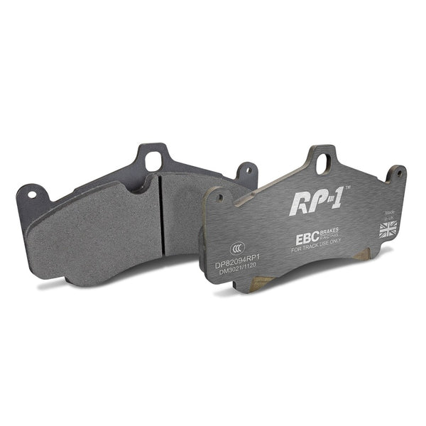 EBC Racing Cast Iron Rotors Only RP-1 Race Brake Pads, Front, Porsche 911 GT3 (997)